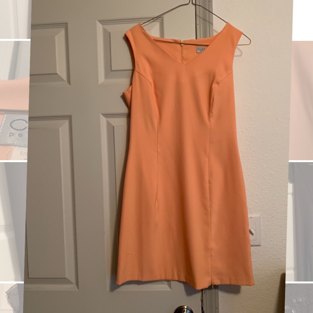 Orange dress